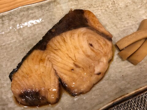 ぶりの照り焼き